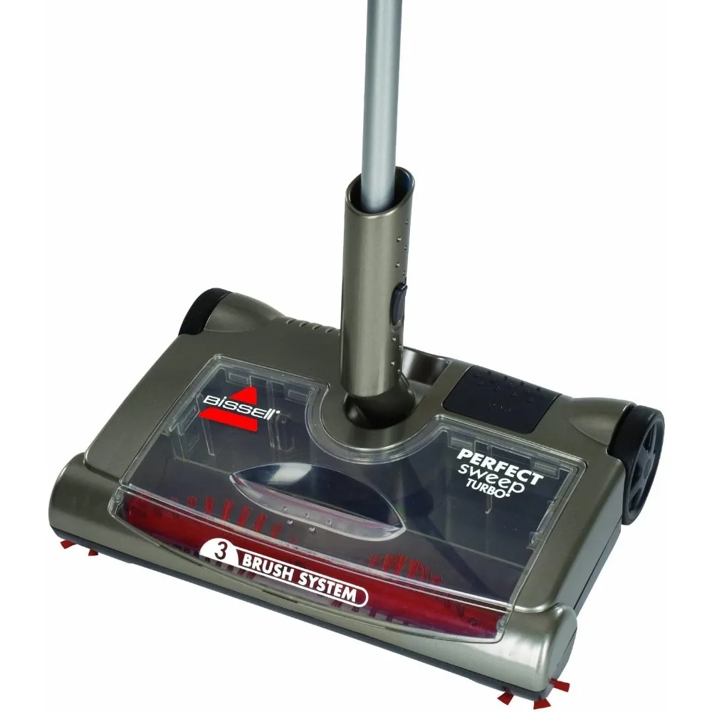 Cordless Sweeper, Electric Sweeping Machine, Easy-to-Remove, top Loading Dirt Container, up to 60 Minutes of Cleaning Time