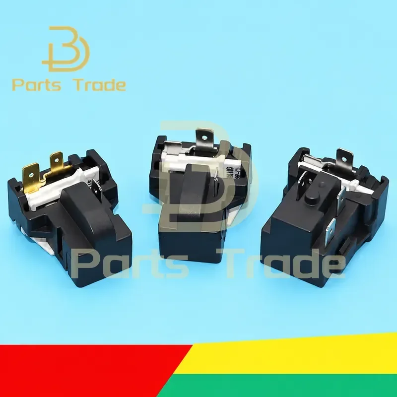 1PC PTC Starter for Refrigerator Compressor QP2-15 Overheating Overload Protector Butterfly Type Thermal Relay Replacement