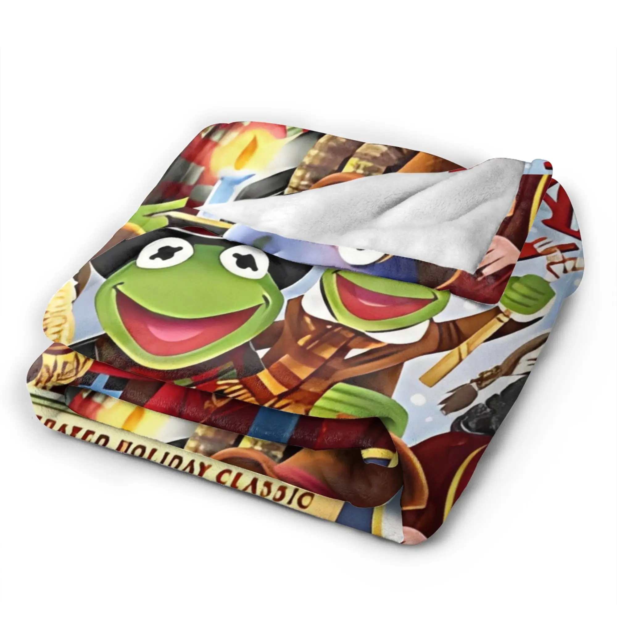 Muppet عيد الميلاد كارول غامض بطانية خمر رمي البطانيات للمنزل فندق أريكة 125*100 سنتيمتر البساط قطعة