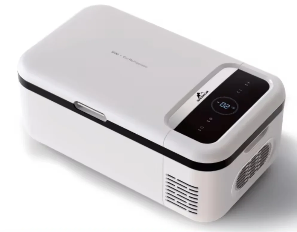 ​ ​ Refrigerador y congelador duradero para automóvil de 12 V, refrigerador portátil eléctrico para vehículo,-20 ℃ Refrigeración rápida, refrigerador compacto de 12 L para viajes de camping