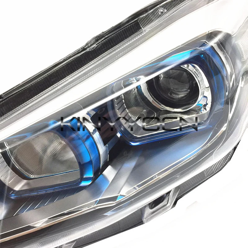 LHD Car Front Bumper Headlight Headlamp Cover For Changan CS75 2013-2017 Front Headlamp Head lights