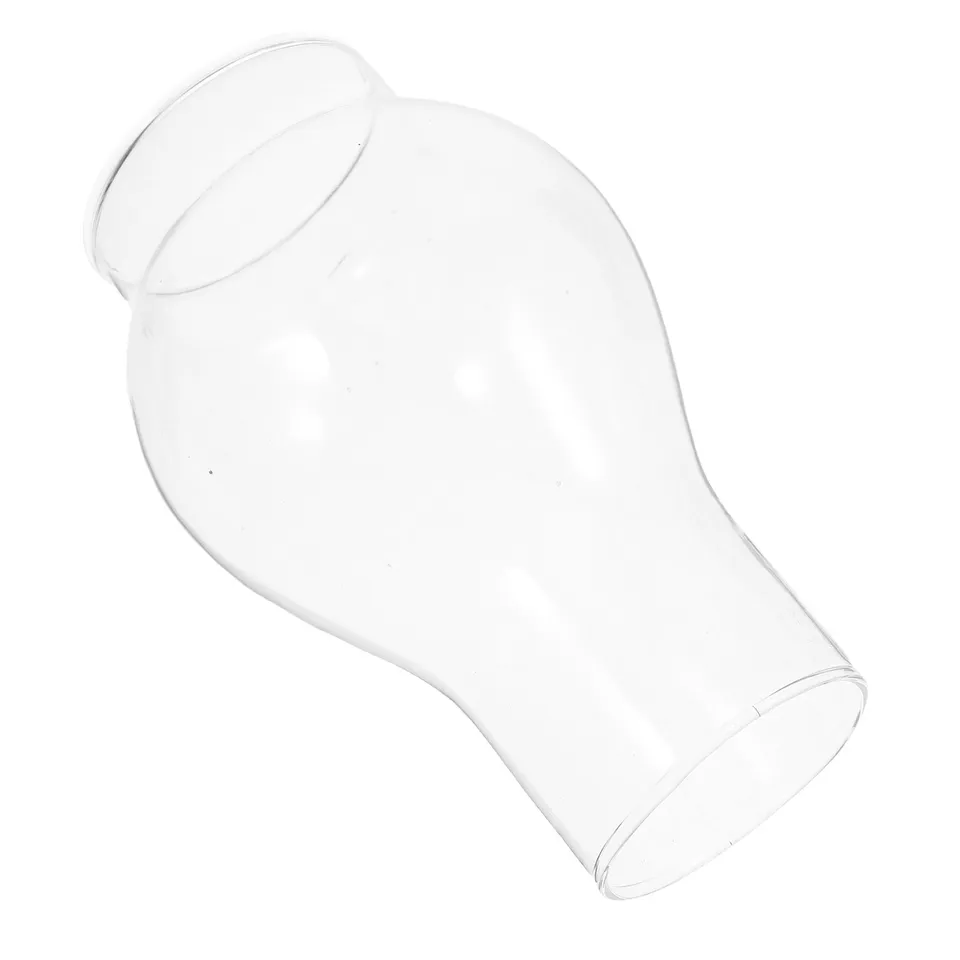 Luxshiny Glass Oil Lamp Shade – 10.3cm Vintage Kerosene Lamp Chimney Cover, Heat-Resistant & Windproof, Clear Replacement Luxshiny Glass Oil Lamp Shade – 10.3cm Vintage Kerosene Lamp Chimney Cover, Heat-Resistant & Windproof, Clear Replacement