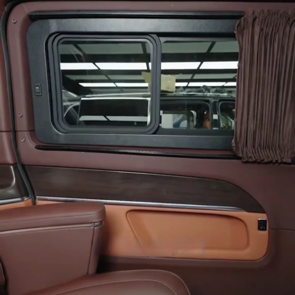 Vans Full-Series Luxury Upgrade Kit with Power Sliding Glass Electric Window Premium Exterior Accessories