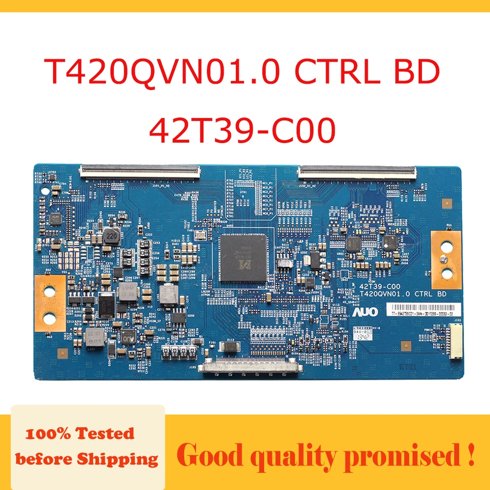 

Tcon Board T420QVN01.0 CTRL BD 42T39-C00 The Circuit Tested The TV Logic Board Replacement Free Shipping T420QVN01.0 42T39 C00