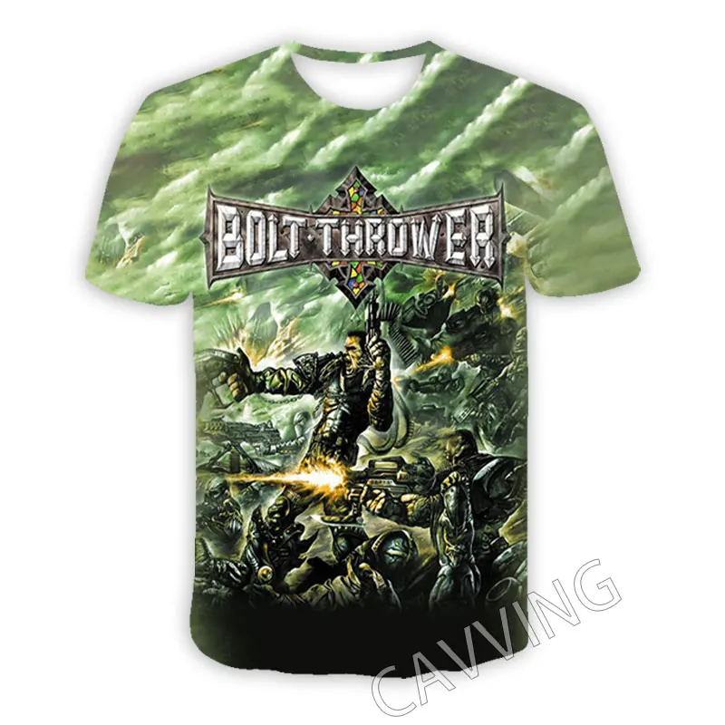 New Fashion Women/Men\'s 3D Print Bolt Thrower  Casual T-shirts  Hip Hop Tshirts Harajuku Styles Tops Clothing