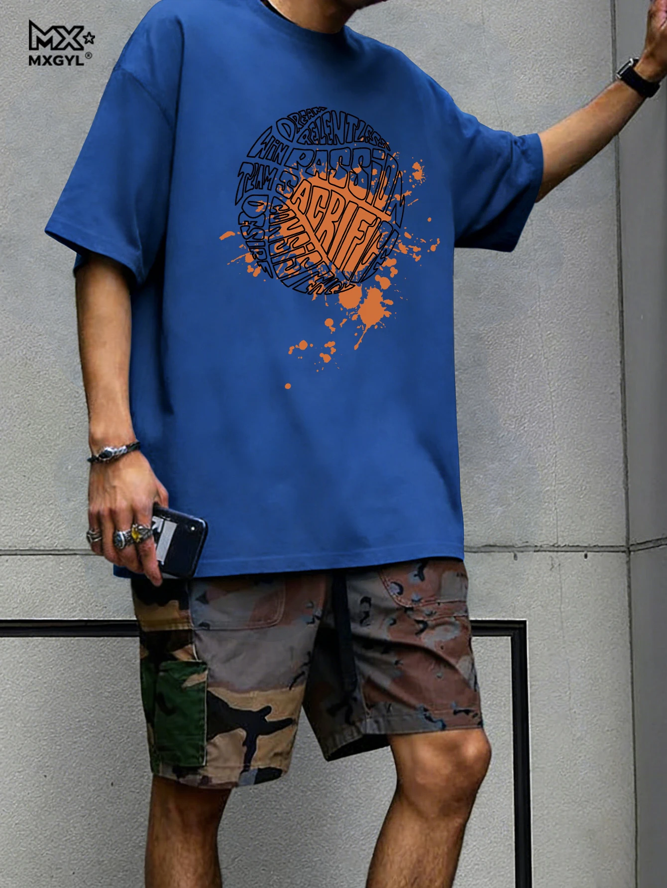 2026 New Model Men’s Short-sleeve Crewneck T-Shirt Classic Casual Loose Multiple Colors And Sizes For Daily Wear All-Day