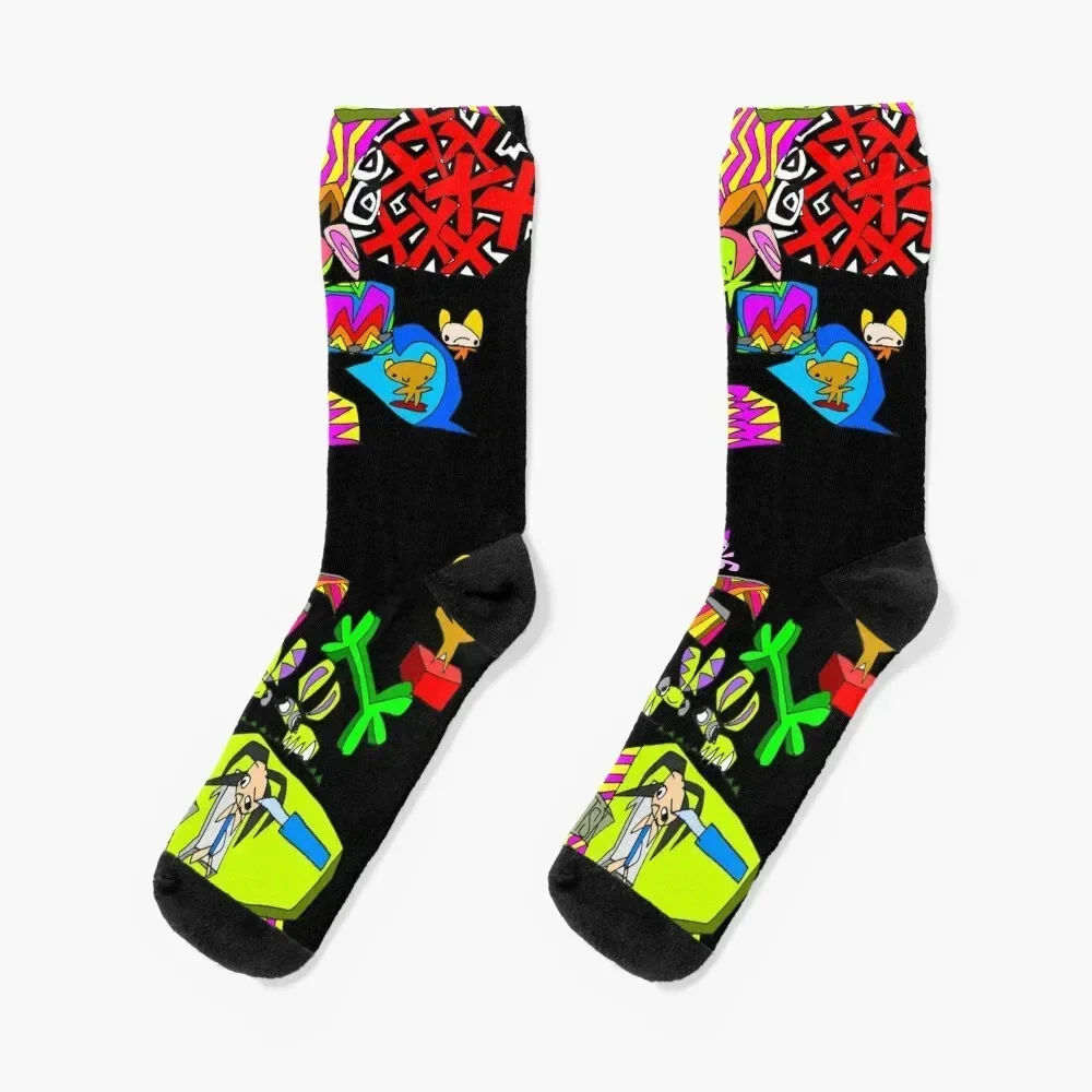 

Hyper-Bad Bad Dream Socks Thermal man winter japanese fashion fashionable christmass gift Designer Man Socks Women's