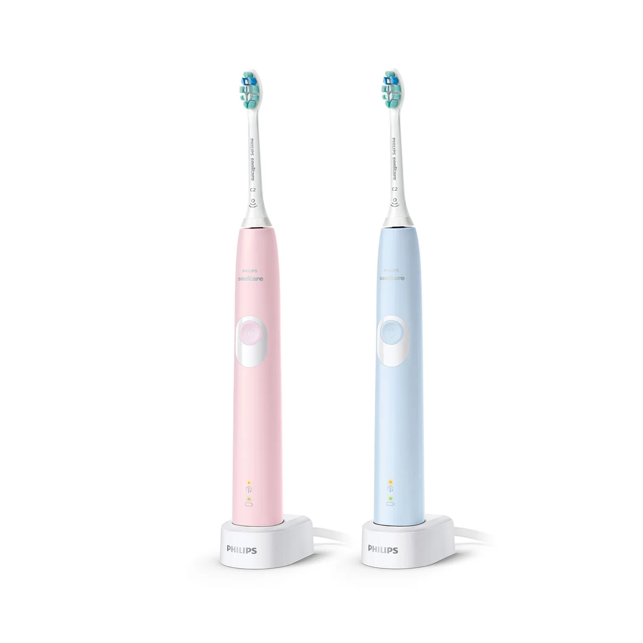 

Philips Sonicare Electric Toothbrush 4300 HX6805 2 pieces per pack recahrgeable Pressure sensor