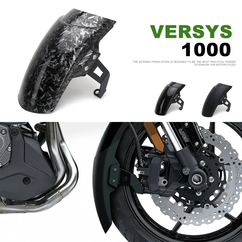 

Motorcycle Front Mudguard Fender Shield Guard Mud For Kawasaki Versys 1000 Versys1000 VERSYS 1000 VERSYS1000 2019-2023 2022 2021