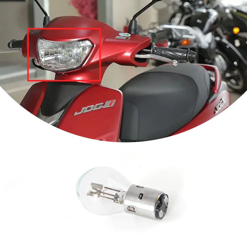 For YAMAHA Headlight Bulb JOG i 125/LINGYING 125/LIYING 125/CYGNUS-Z 125/FUYI 125/FUXI 100/JOG 100 Motorcycle Accessories