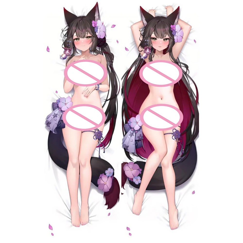 Anime Girl Kosaka Wakamo Arknights Cosplay Otaku Dakimakura Hugging Body Game Pillow Case Double-Sided Cushion Cover Gift