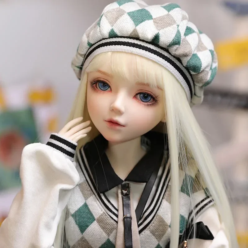 Оригинальная игрушка 60 см 1/3 Bjd, кукла, дизайнерский макияж, вращающиеся два цветных глаза с одеждой, коллекция ручной работы, полный комплект, подарок для девочек