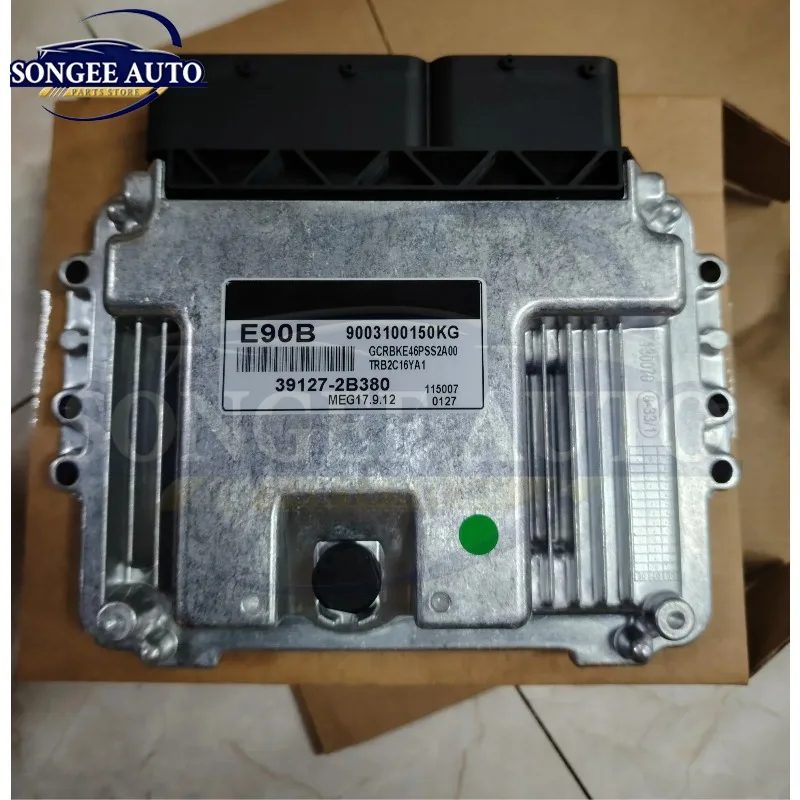 Nueva unidad de Control electrónico de placa de ordenador de motor de coche 39127-2B380 ECU MEG17.9.12 E90B compatible con Hyundai 9127-2B700