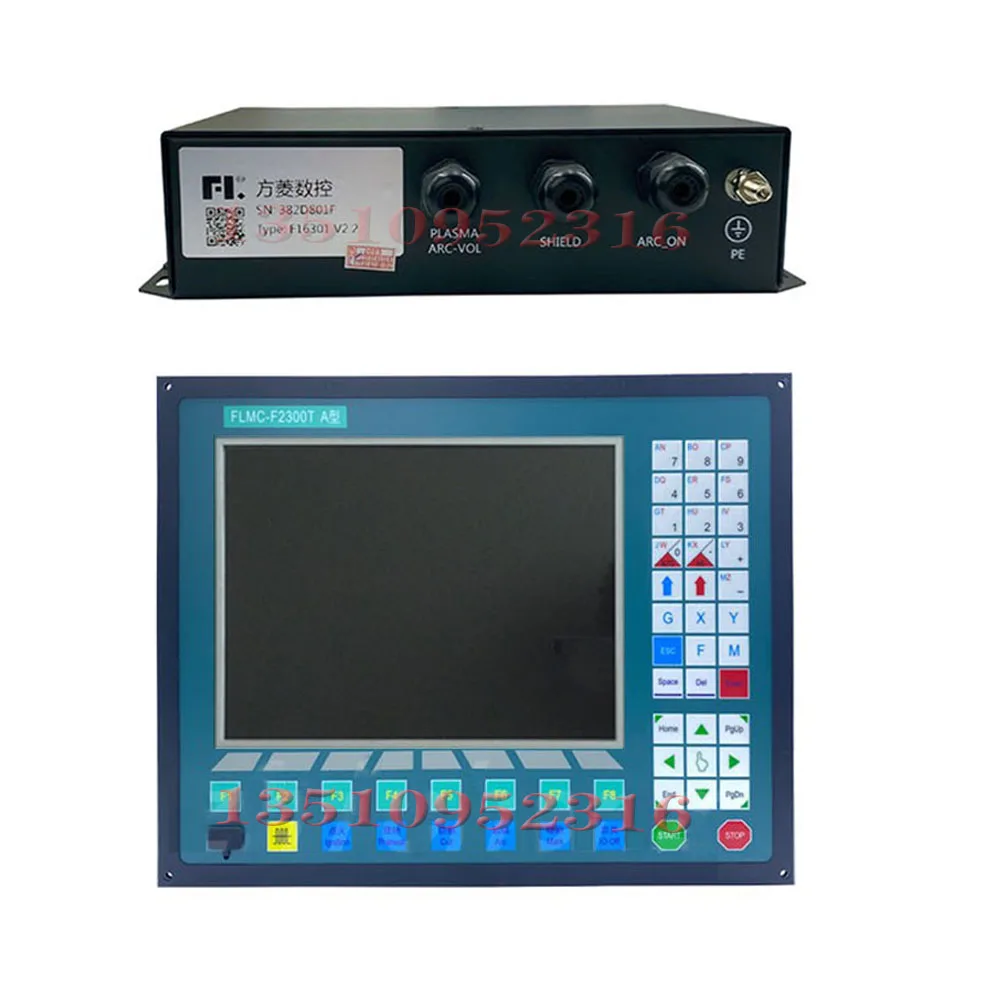 New Product! Shanghai Fangling F2300at Cnc Plasma Cutting Controller Flame Plasma Gantry Cutting Machine Operating System