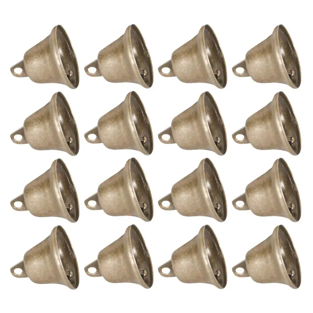 

25 Pcs Opening Bells Mini Colorful DIY Door Decoration Mini Wedding Bells Wedding Metal Hanging Wind Chime Vintage Pendant