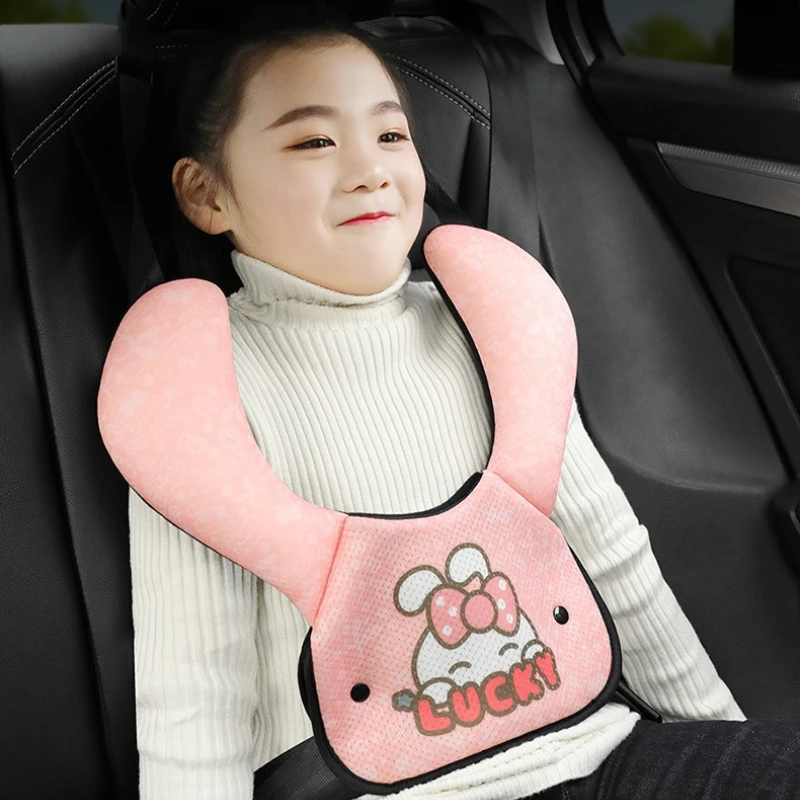 

Автомобильный ремень безопасности для детей, ограничитель движения на шее, регулируемый фиксатор, простой ремень безопасности для сиденья