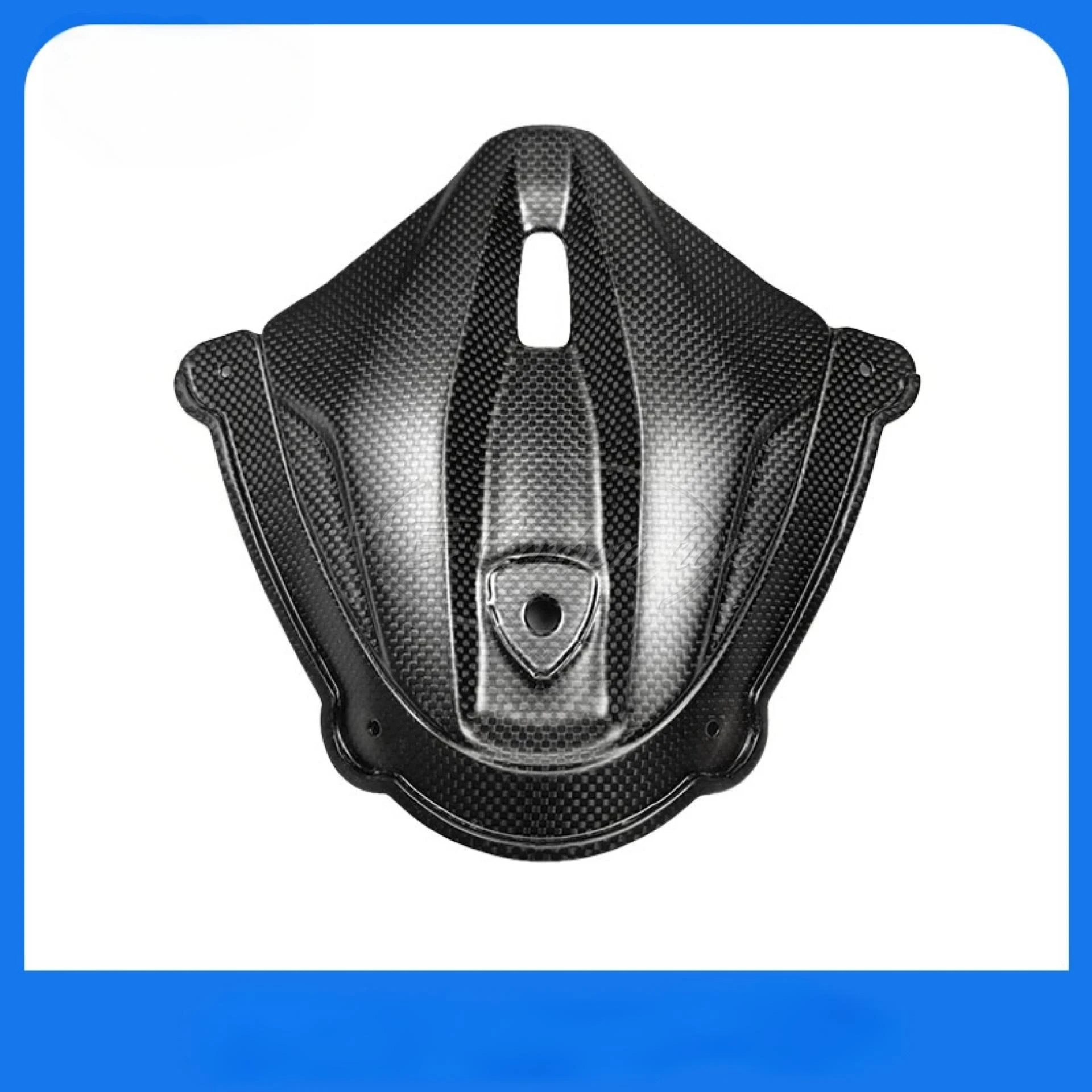 Suitable for Ducati Panigale V4 V4s 2025 Modified Black Carbon Fiber Accessories Carbon Fiber Full Face Mudguard Fairing Set Dry