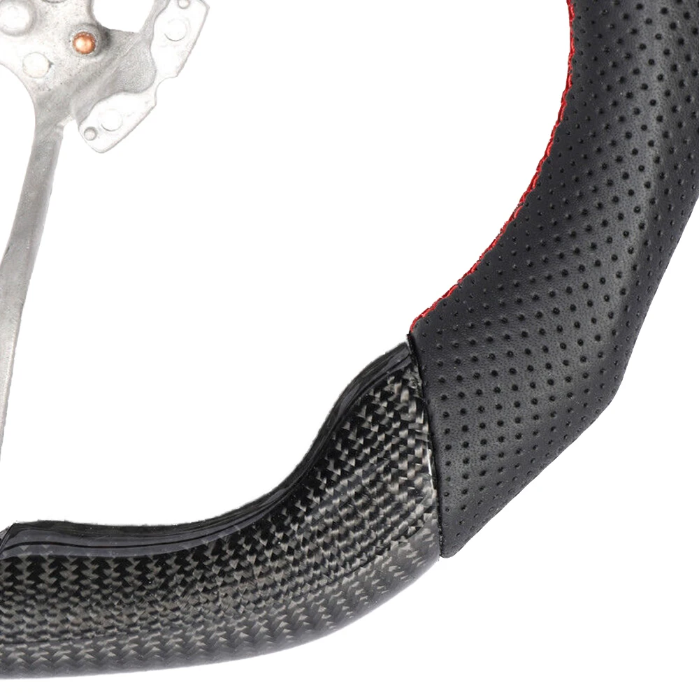 Carbon Fiber Steering Wheel Fit For Porsche Macan Cayenne 911 718 2015-2021