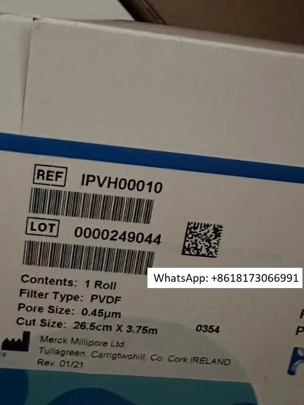 ISEQ/IPVH00010 Merck Millipore 0.45um PVDF Transfer Imprint Film  1box