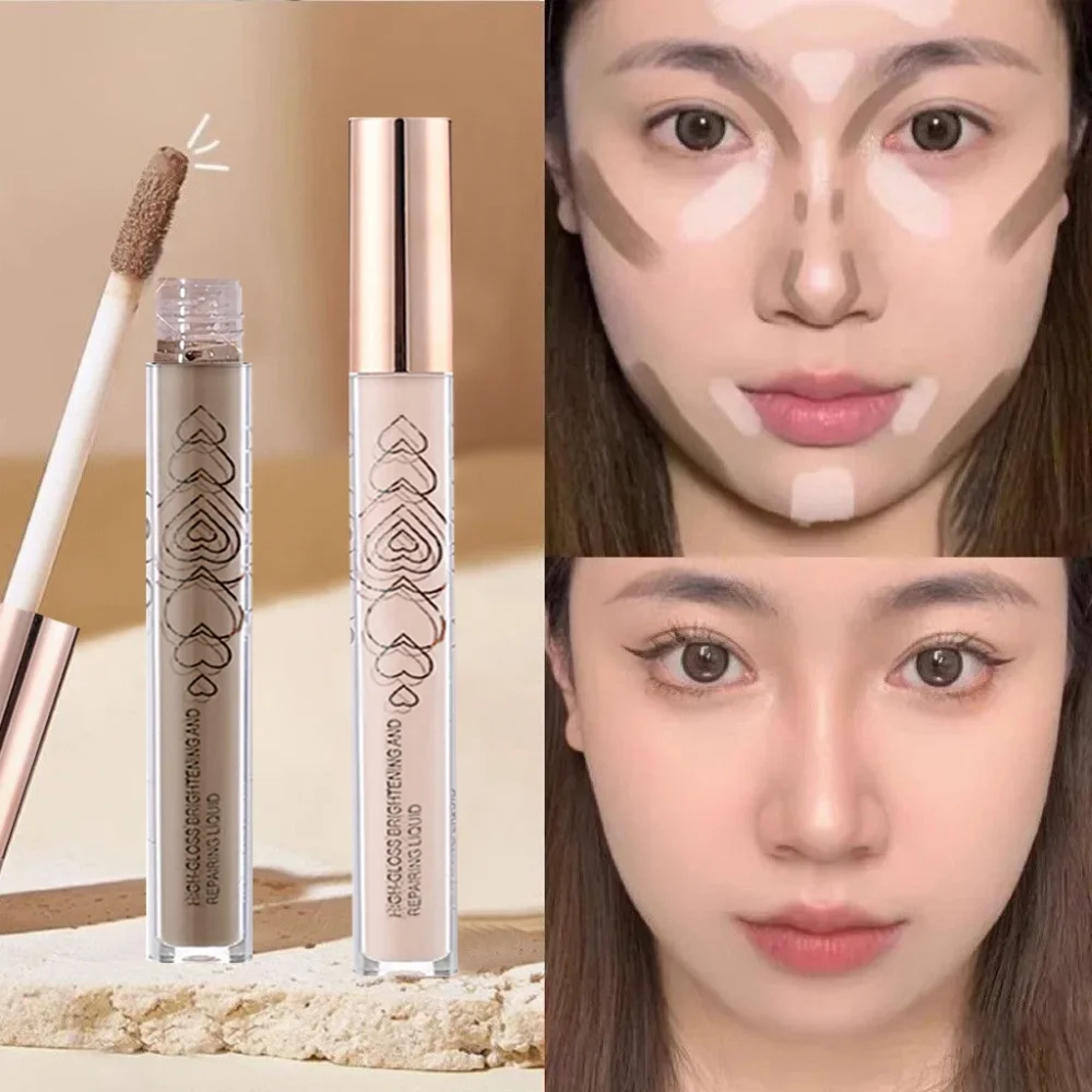 Concealer Stick — Brighten & Contour Face, Full Coverage Easy Blend, Waterproof Long-Wear for Xmas & Winter Makeup