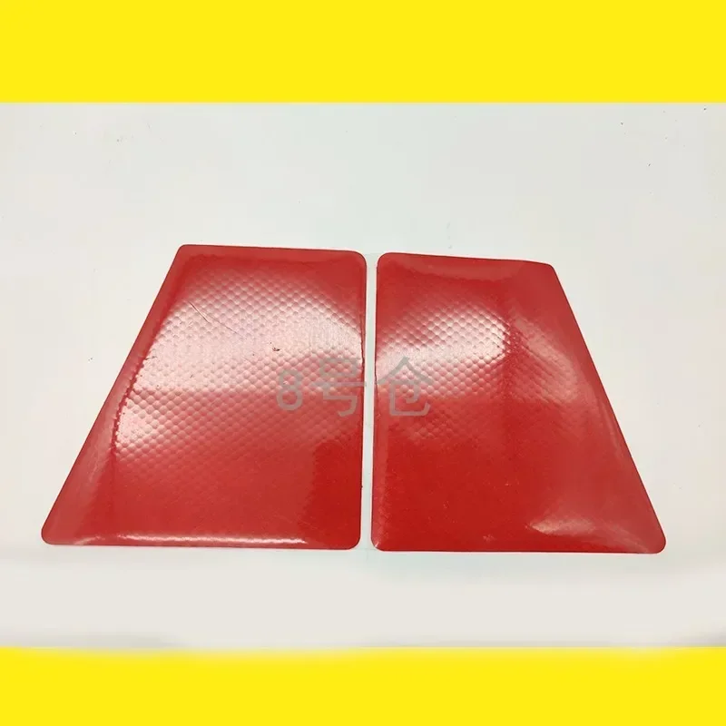 1 PCS sticker for komatsu excavator PC160 200-8MO 220 300-8-7 counterweight red anti-cursor butt honeycomb