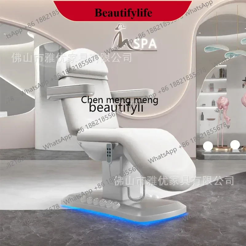 

D178 Electric beauty bed Spa massage beauty salon special medical beauty lifting eyelash tattoo embroidery bed