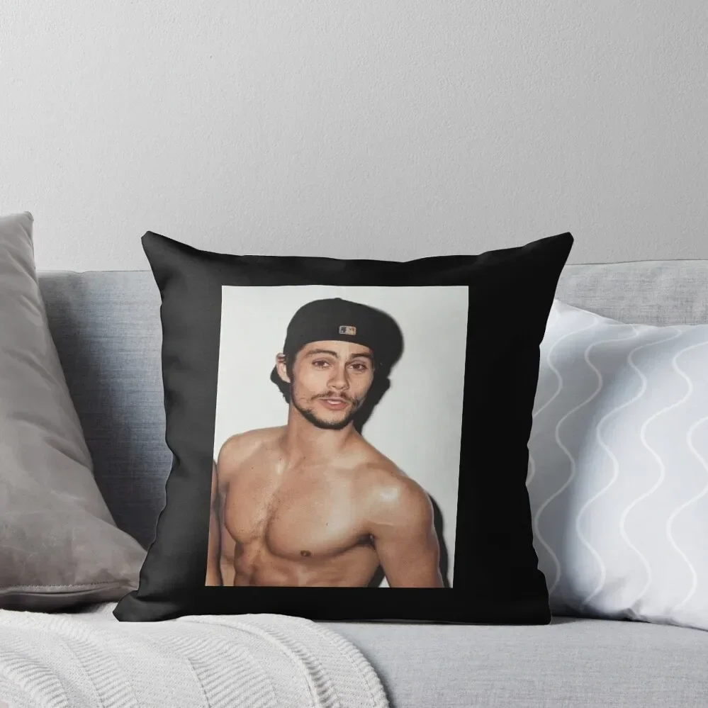 

dylan o'brien Throw Pillow Christmas Pillow Luxury Pillow Cover