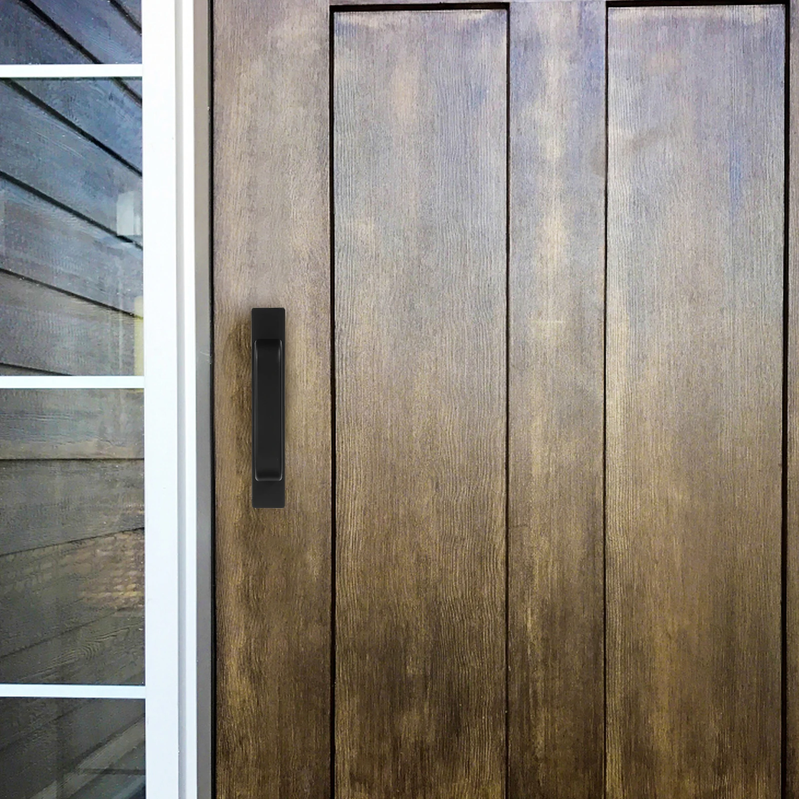 

2Pcs Cabinet Handle 180Mm Stick on Door Pull Handle for Sliding Wardrobe Window Refrigerator Easy Grip Polished Surface No Burrs