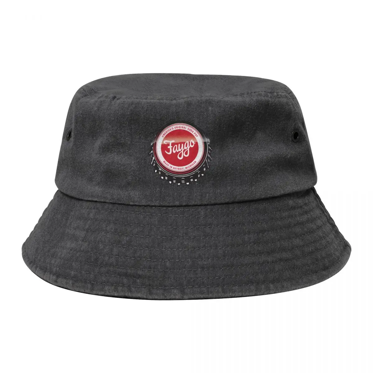 

Faygo Soda Bucket Hat Luxury Brand Beach Sunscreen Sports Cap Hats For Women Men's