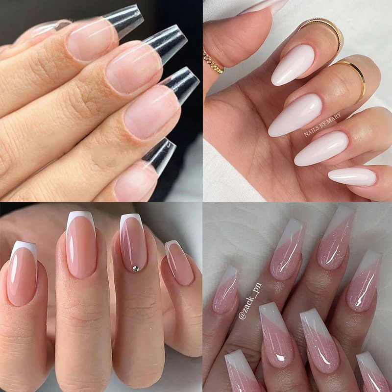 Geboren hübsches Acryl gel für Maniküre Kristall 30ml Nagellack zur Verlängerung falsche Nagels pitzen schnell bauen Hybrid lack