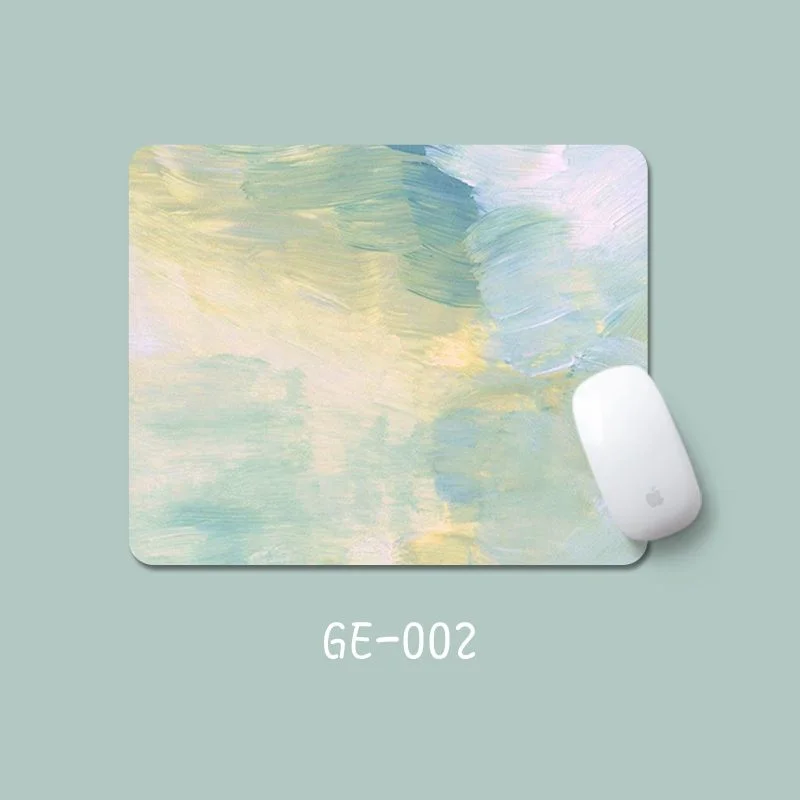 Beautiful Flowers landscape Pad Small Rubber Mousepad For PC Gamer Desktop Decoration Office Mouse Mat Deskmat Rug Stitched Edge