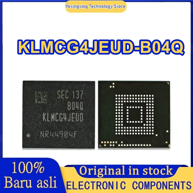 

KLMCG4JEUD-B04Q 64G industrial grade eMMC flash memory granule Flash storage IC 0-10 New Original in Stock