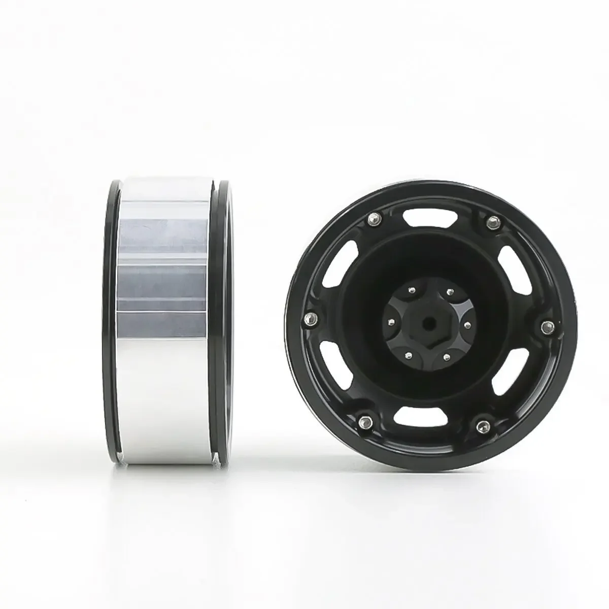 2.2" 85 * 35mm R3.0 Premium Retro Wheel Rim，High Traction & Universal Fit for SCX10/RR10/TANK 300 1/8 RC Crawler Car