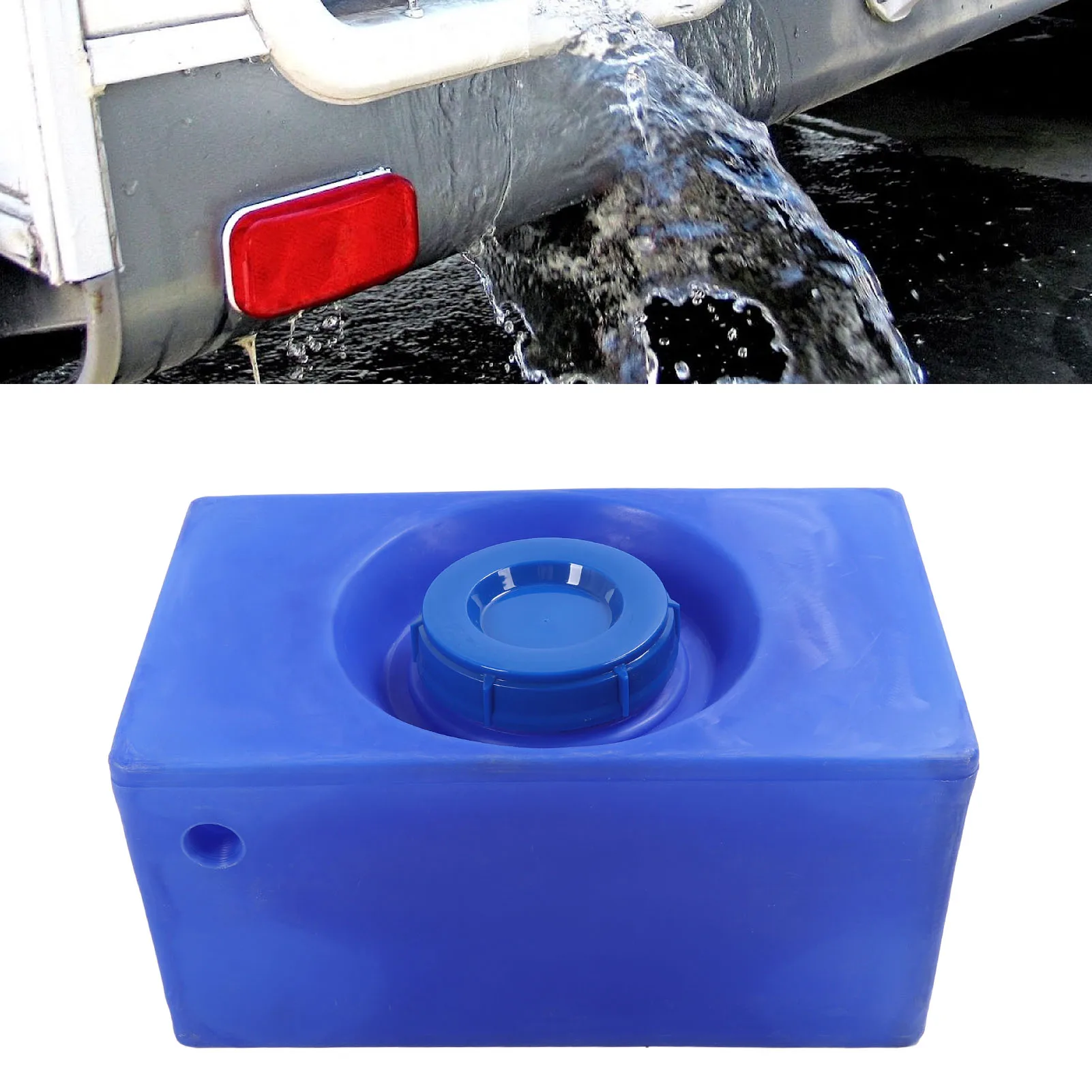 

RV Water Storage Fresh Water Holding Heat Cold Resistant LLDPE 130mm Water Inlet Excellent Sealed for Boats Yachts