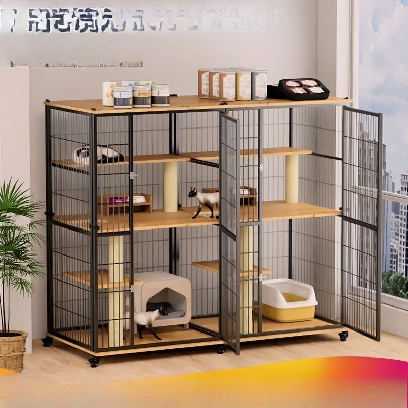 

Клетка для кошек, вилла для дома, для небольшой квартиры