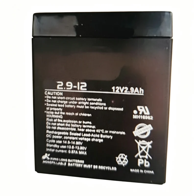 

12V 2.9AH vrla battery lead acid rechargeable battery for speaker instrument medical equipment power system