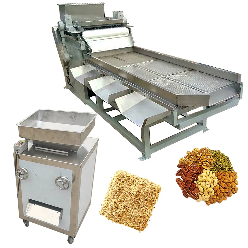 400Kg/h Nut Crushing Almond Cutting Walnut Peanut Chopping Machine