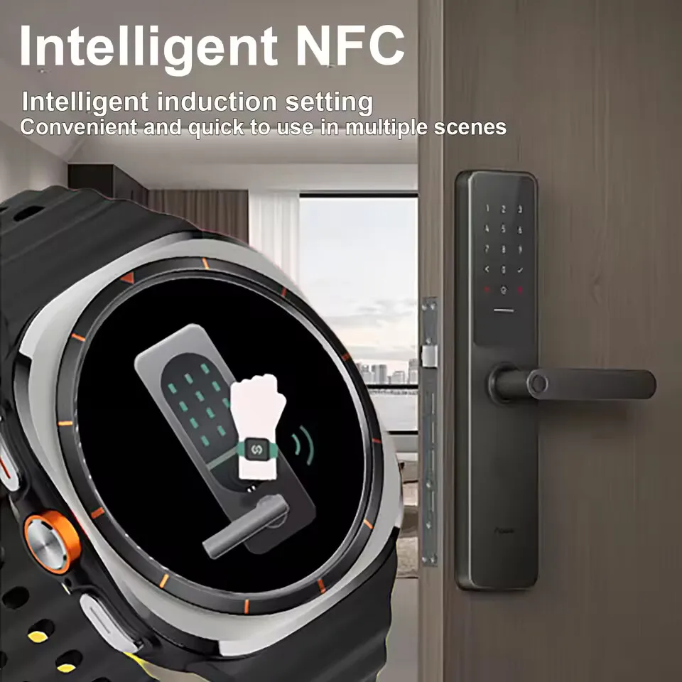 U8 Ultra IOS Android 9.0 Smart Watch Men 4G 5G SIM Card WiFi NFC GPS Compass 32GB Smartwatch Rotating Camera Watch 7 Ultra 2025