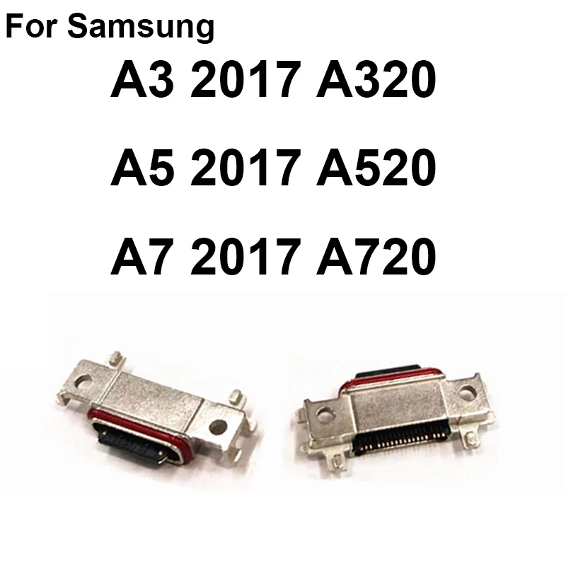 USB Charging Port For Samsung A3 A320 A5 A520 A7 A720 A8 Plus A530 A730 2017 2018 Micro USB Charger Dock Connector Universal