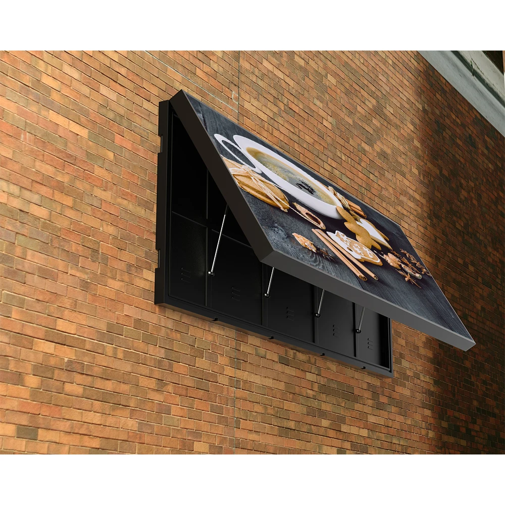 

Digital Hanging Advertising Sign Board Outdoor Waterproof Full Color Advertising Led Display Screen