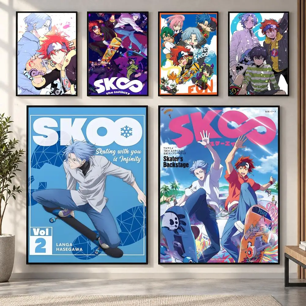Anime Sk8 the Infinity Poster HD art sticky wall waterproof home living room bedroom bar aesthetic decoration