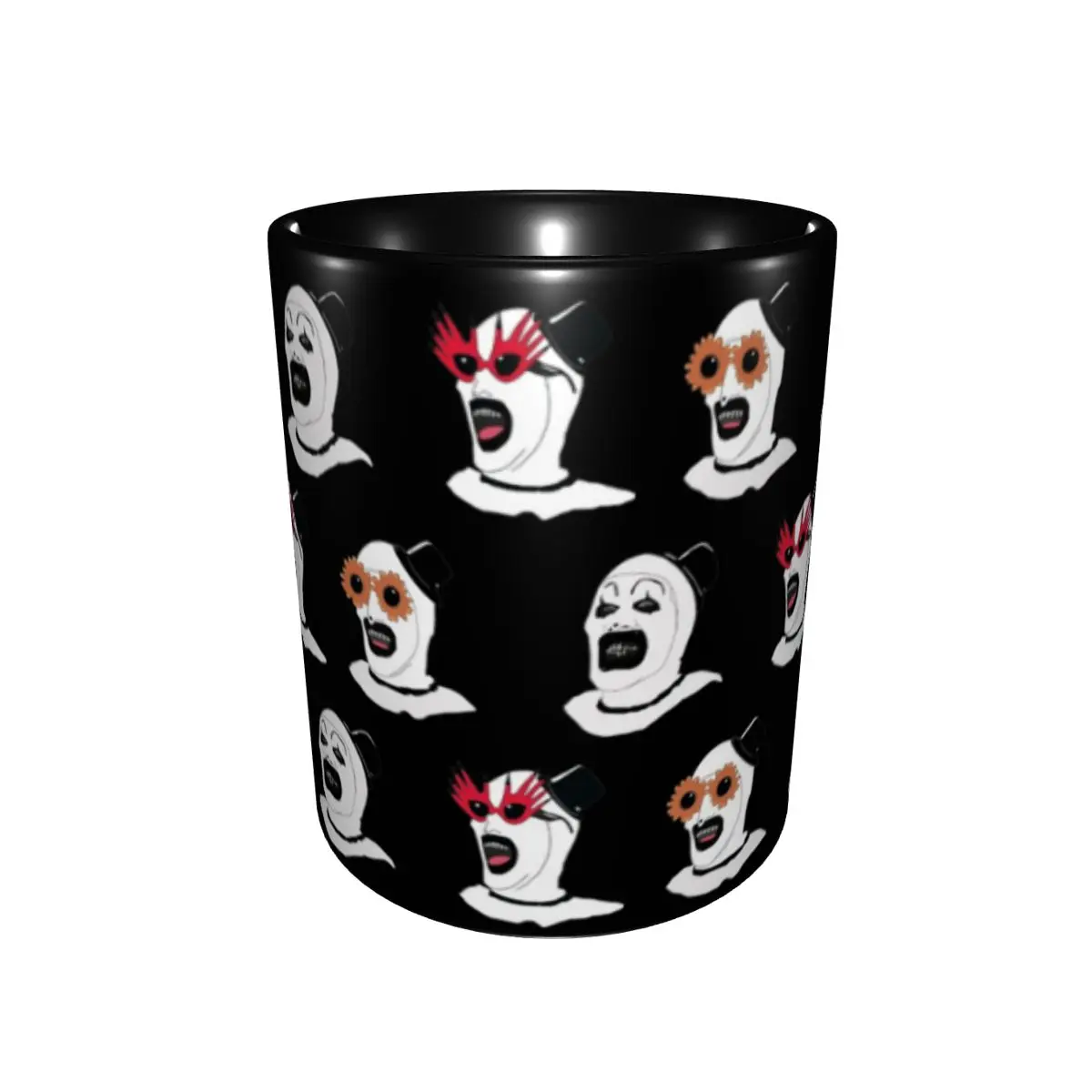 The Terrifier Art The Clown Merch Coffee Mugs Cute Terrifier 2 Sunflower Cup Gift For Women Men