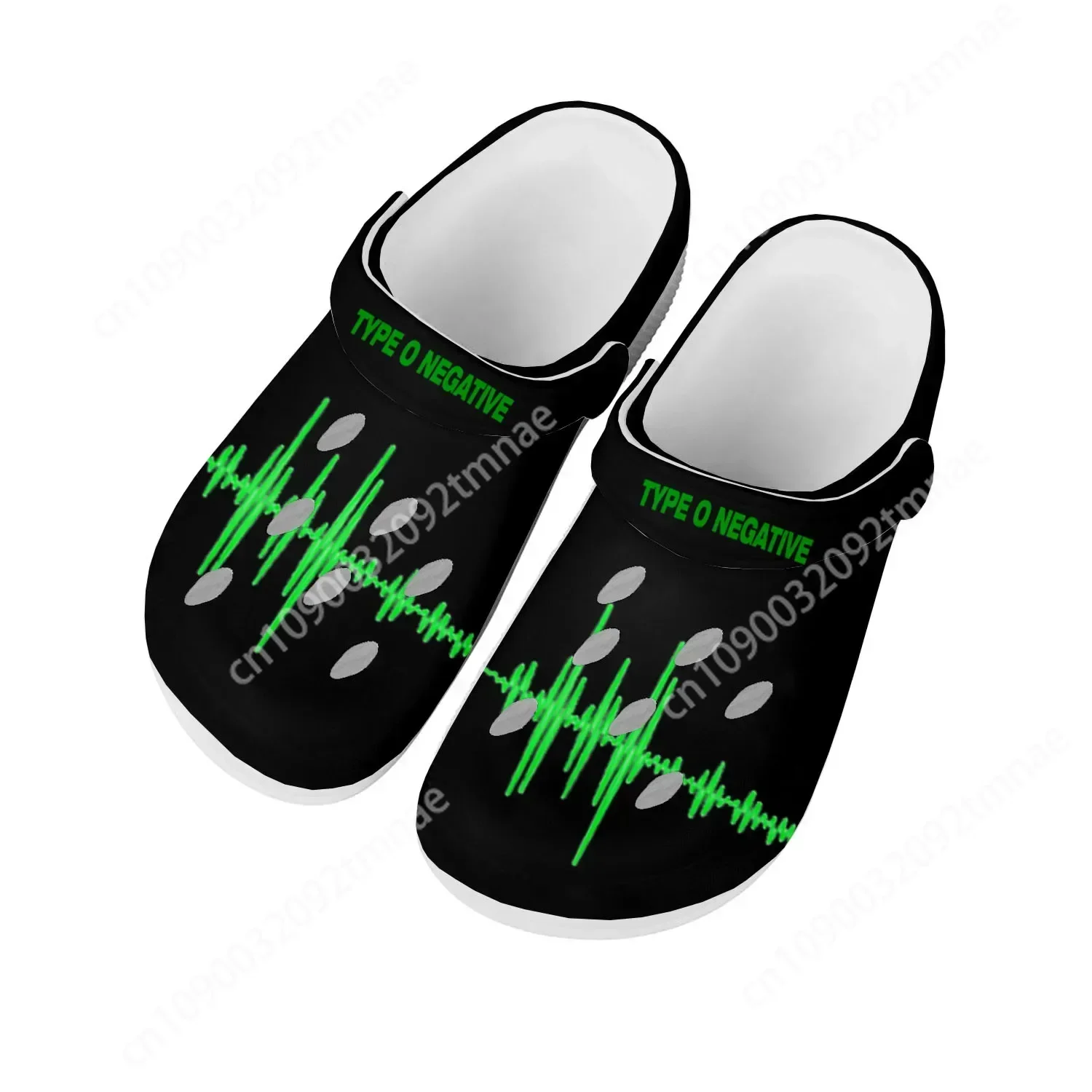 Type O Negative Metal Rock Band Home Clogs Custom Water Shoes Mens Womens Teenager Shoes Clog Breathable Beach Hole Slippers