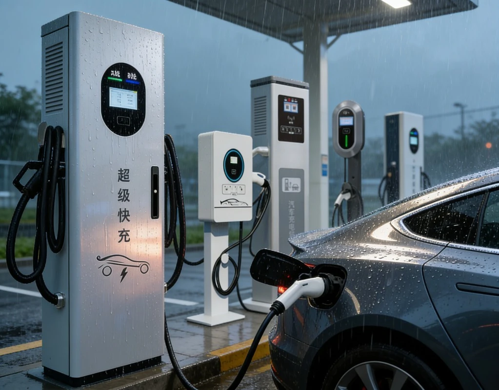 120kW DC EV Fast Charger Electric Vehicle Charging Station New Energy Charging Pile Good Price for Commercial Parking