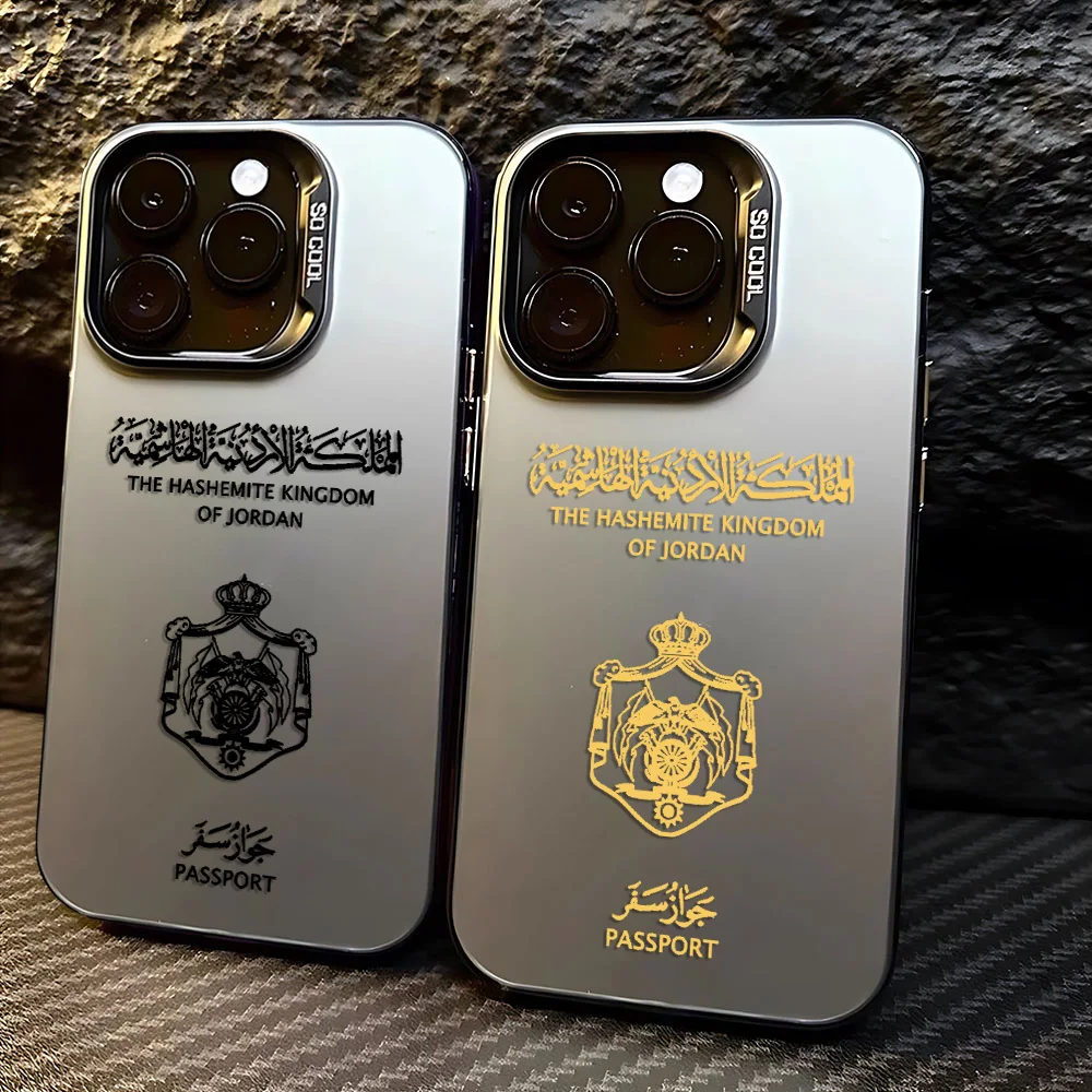 Чехол для телефона Jordan Passport для iPhone 17, 16e 16, 15, 14, 13, 12, 11 mini Pro Max X XR 8 7 Air Plus, матовая задняя крышка с защитой от падения