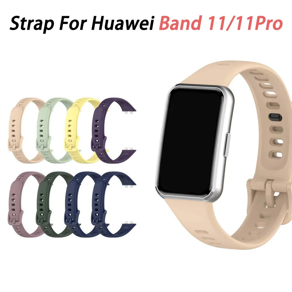 Strap For Huawei Band 11/11Pro Smart Watch Accessories Replacement Watchband Silicone Bracelet Huawei Band11/11Pro Band