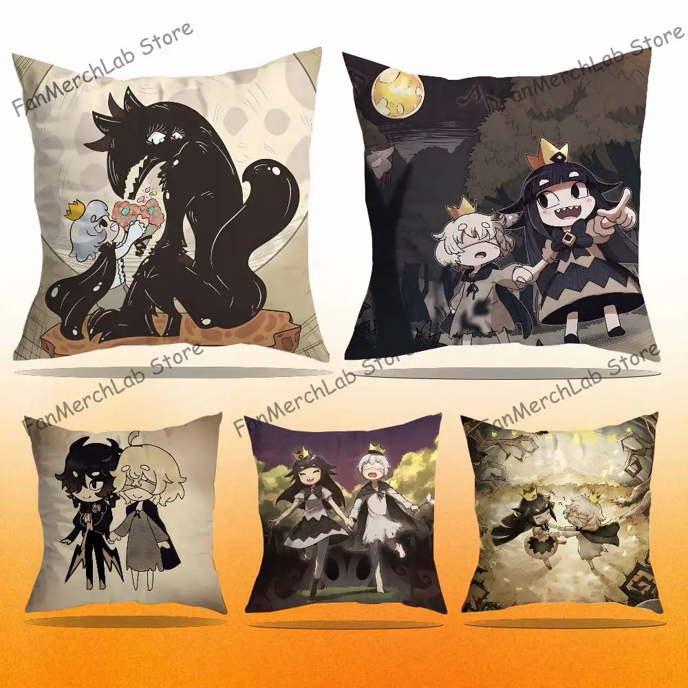 L-Liar Princess And The Blind Prince Printed Pillow Cover Cushion Case Simple Sofa Pillow Case No Pillow Core