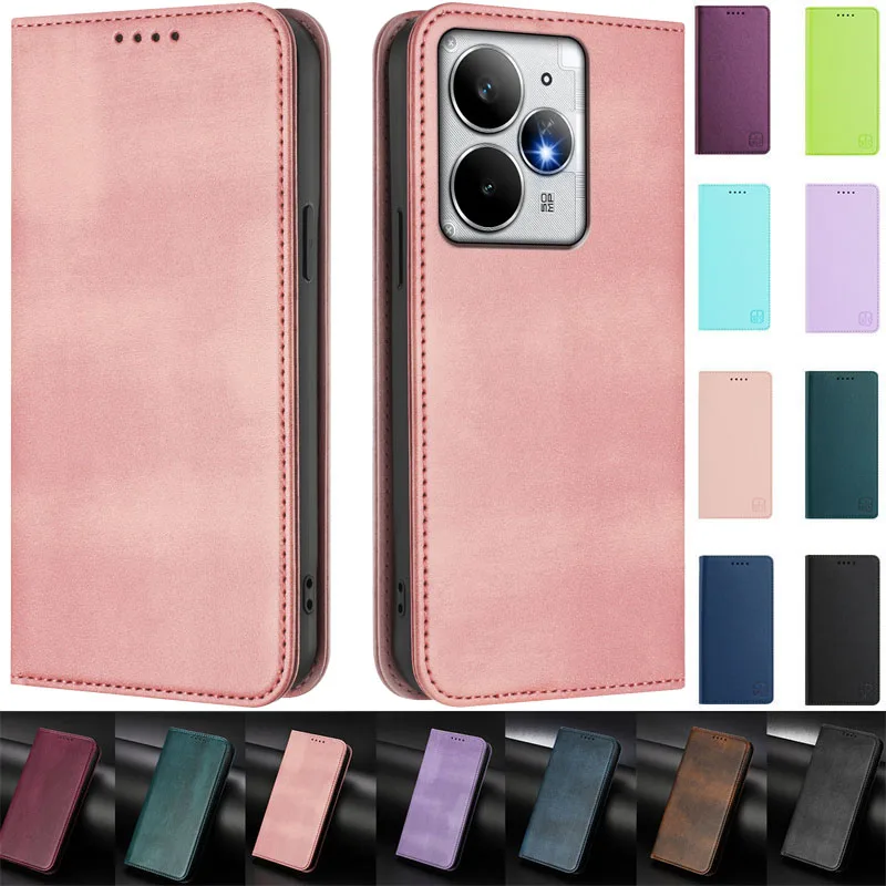 

Высококачественный магнитный чехол Neo7Turbo для Realme Neo 7 Turbo, кожаный чехол-книжка с подставкой для телефона Realme Neo7 Turbo