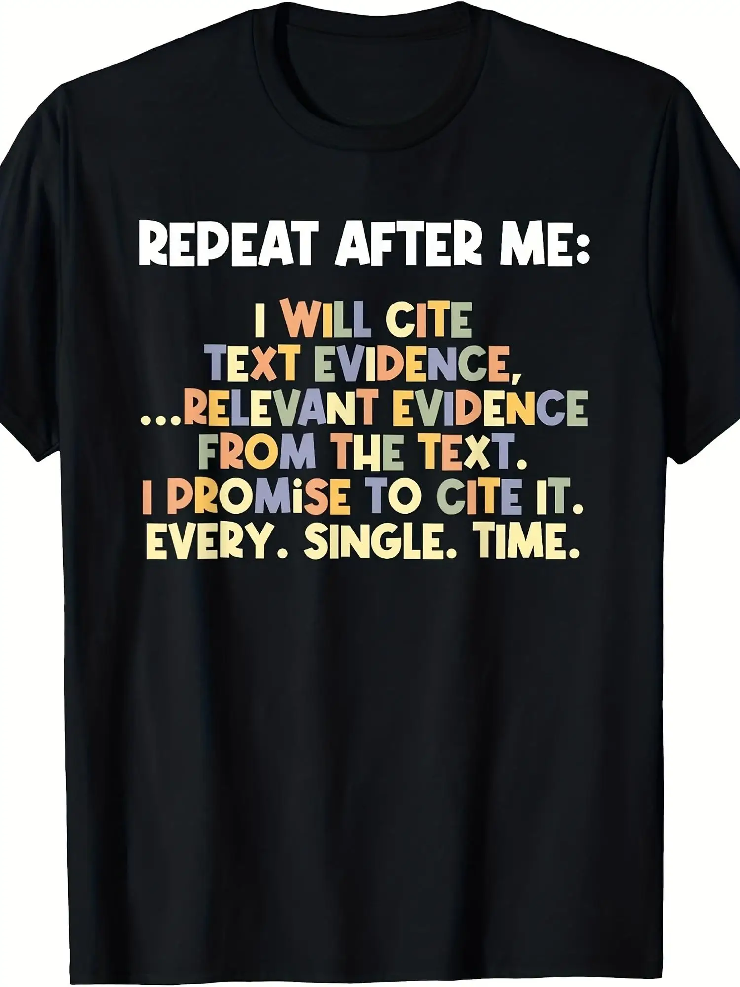 Men'S Funny English Teacher T-Shirt - Learn with Me Classroom Humor Design with Quotes - Vintage Style, Suitable for ESL Teachers, All-Season Casual Shirt