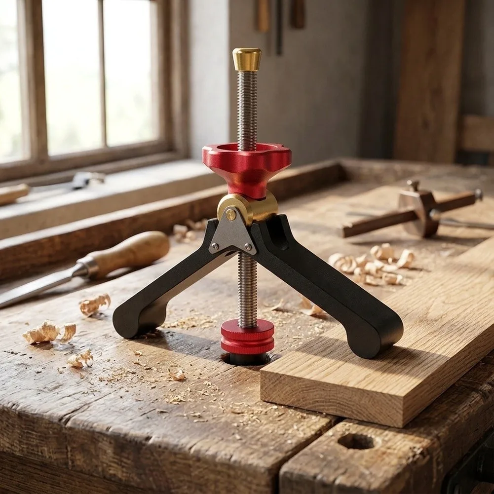 Diy Clamping Tool Desktop Clamp For Workshop Tables Secure Hold System Precision Engineering Easy Transport Design